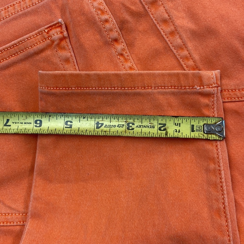 Micheal Kors Cropped Orange jeans size 8 - Picture 8 of 13